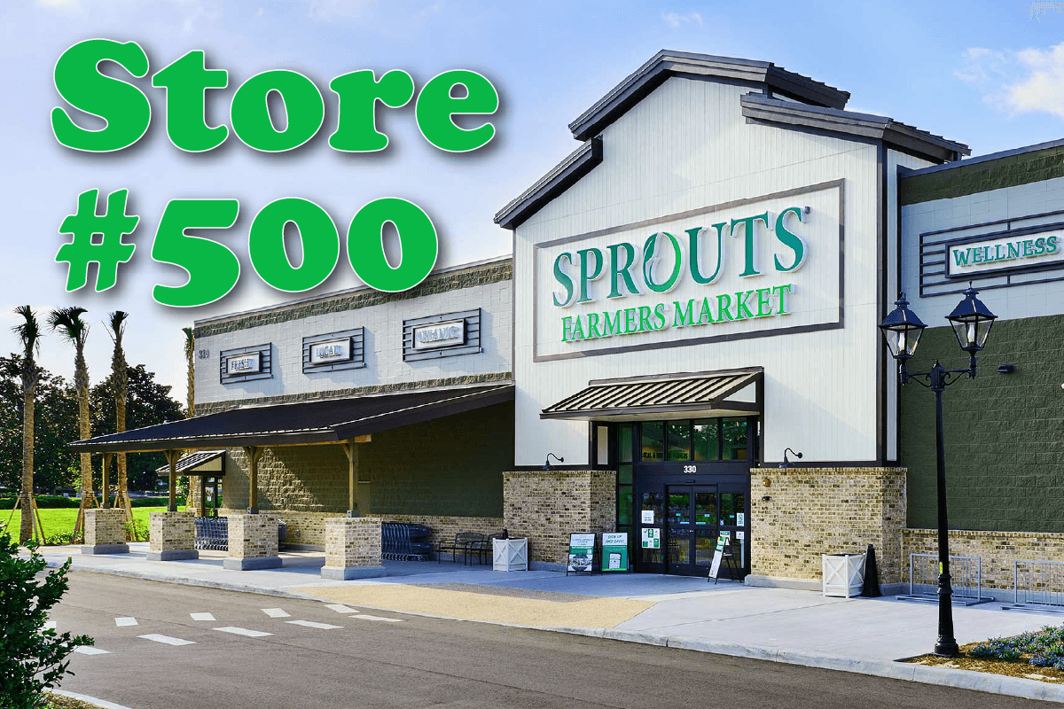 Sprouts Farmers Market Opens 500th Store, Expanding Fresh-Focused Retail Network