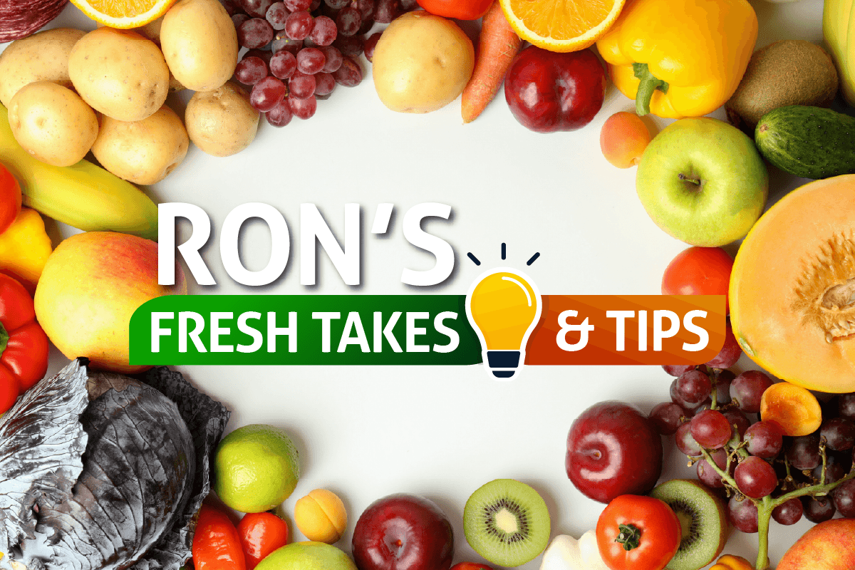 Top produce items by volume